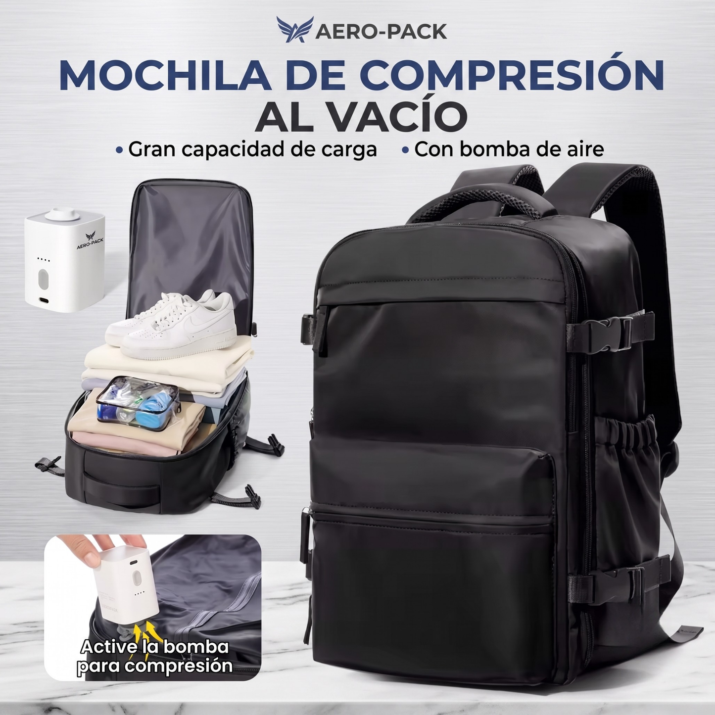 Mochila de Compresión al Vacío